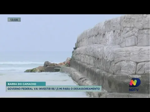 Governo Federal investirá R$ 1,5 milhão para desassoreamento emergencial da Barra do Camacho