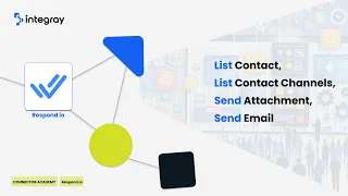 Respond io - List Contacts List Contact Channels Send Attachment Send Email Connectors