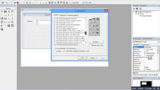 Using CommonDialog Control tools in VB 6