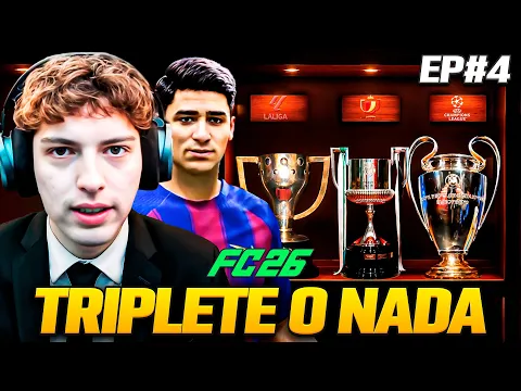 Video Thumbnail: SUBO LA DIFICULTAD A ''ULTIMATE'' PARA GANAR EL TRIPLETE CON EL FC BARCELONA... EPISODIO 4