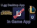 U gg App Review for League of Legends