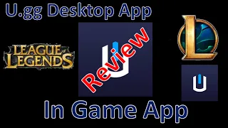U gg App Review for League of Legends