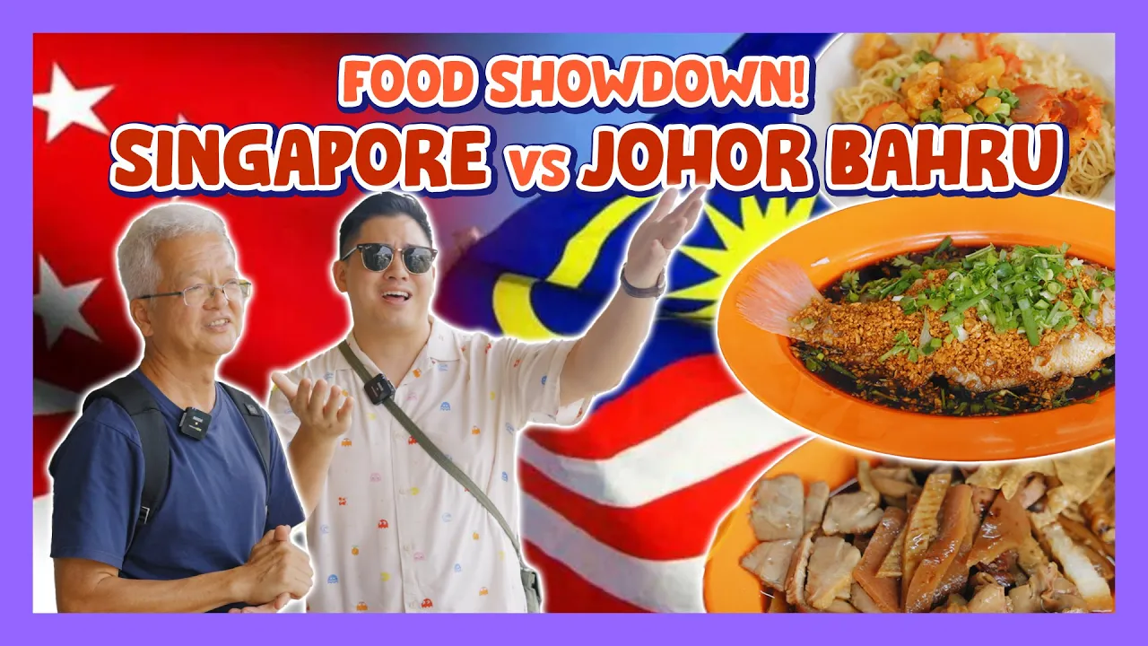 "Singapore can win ah today?"  vs    Food Finders S5E12