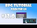0 Unity RPG Tutorial - Tooltip UI
