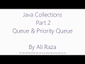 Java Collections Part 2 Queue and Priority Queue Urdu