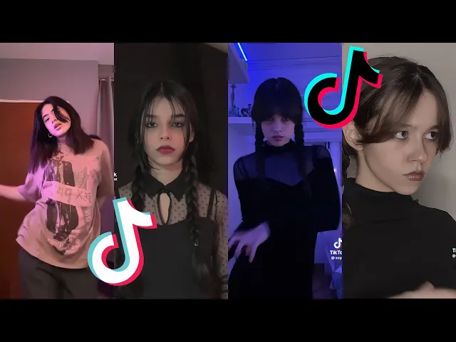 Wednesday Addams Dance | i'll dance dance dance with my hands hands hands || New Dance Challenge