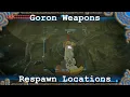 Respawnable Goron Weapons Location - The Legend of Zelda Breath of the Wild