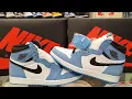 Air Jordan 1 high University Blues unc1s