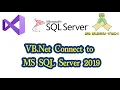 VB Net connect to Ms SQL Server Database With Module