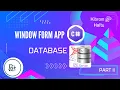 Window Application Development using C and Database SQL Server Part 2