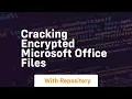 Cracking encrypted microsoft office files