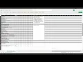 Filling out structured ABC data sheet
