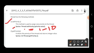 Lecture no 41 Thread priority and its Methods Java Programming