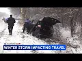 Winter Storm Warning Multiple inches of snow in Chicago area disrupts holiday travel