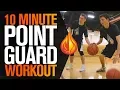 10 Minute POINT GUARD WORKOUT with Coach Damin Altizer