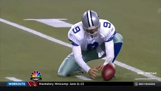 Tony Romo s Fumbled Field Goal Snap - 2006 NFC Wild Card