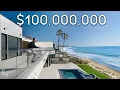 Lagu Inside a $100,000,000 Oceanfront Mansion in Malibu, California