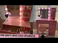 Pink Vanity Under 200 - Unboxing Assembly