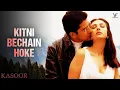Lagu Kitni Bechain Hoke - (Lyrical) | Alka Yagnik | Udit Narayan | Aftab Shivdasani | Romantic Song