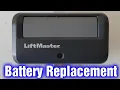 Liftmaster Garage Door Remote Battery Replacement