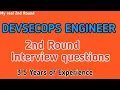 DevSecOps client 2nd Round interview questions only