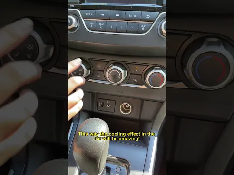 Use your car's air conditioning this way for a drive that is both fuel-efficient and comfortable.