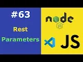 JavaScript for Beginners Rest Parameters