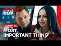 Taron Egerton and Sofia Carson Get Into An Argument Over Lunch Carry-On Netflix Philippines