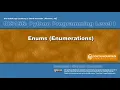 Python 09F - Enums
