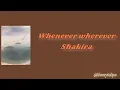 whenever wherever~Shakira [Eng//Mm sub]#wheneverwherever #shakira #bemytulipa#mmsub