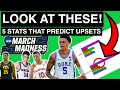 Top 5 Stats to Predict March Madness Upsets