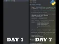 I tried python for 7 days