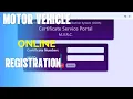 HOW TO RENEW MOTOR VEHICLE REGISTRATION ONLINE
