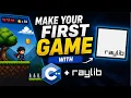 Make Games in C with Raylib Beginner Tutorial