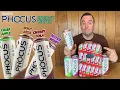 Phocus Energy Water Product Review 4 new flavors Cherry Cola Root Beer Mixed Berry Crisp Apple