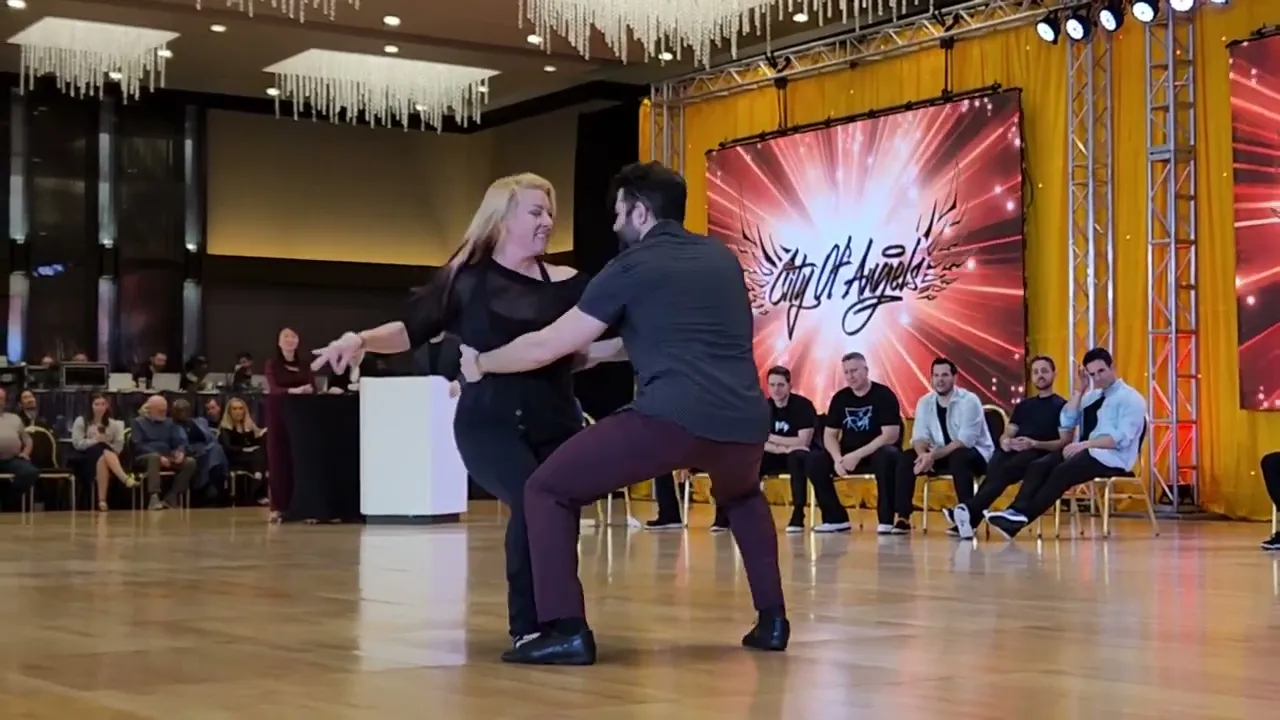 Improv West Coast Swing - Ben Morris & Tatiana Mollmann - City of Angels 2023 Champions Jack & Jill