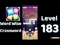Word Wise Crossword Level 183 Answers Relaxing Crossword Puzzle SolutionGuruji