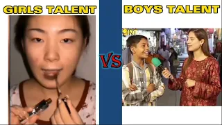 Download GIRLS TALENT VS BOYS TALENT | MAZA NA AYE TU PESSE WAPAS | #memes MP3