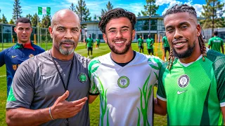 72H AVEC LA SÉLECTION DU NIGERIA ET ÉRIC CHELLE ! 🇳🇬 ( Match contre le Portugal) 🇵🇹