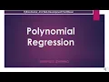 6-Polynomial Regression Detailed Explanation on Polynomial Regression ML for Non Tech