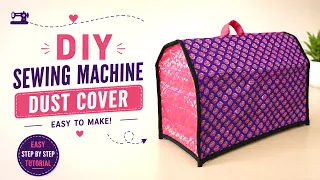 Turn Fabric Into a Stylish Sewing Machine Cover