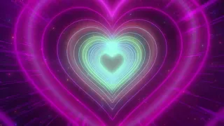 Download Latar Belakang Cahaya Laser dan Love, Screensaver Heart | Animasi Love Bergerak MP3