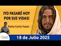 Evangelio De Hoy Viernes 18 Julio 2025 l San Mateo 12 1-8 l Misa