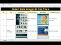 Insert Bulk Images in Excel in 1 Click