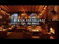 Download Lagu Winter Coffee Shop Bookstore Ambience with Relaxing Smooth Jazz and Cozy Crackling Fireplace