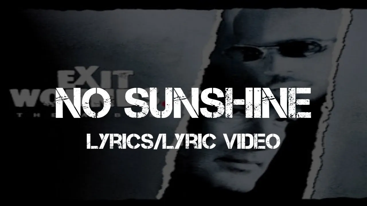 DMX - No Sunshine (Lyrics/Lyric Video)