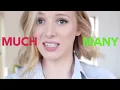 MUCH or MANY or A LOT OF??? Countable and Uncountable Nouns!