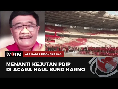 PDIP Siapkan Kejutan di Haul Bung Karno? Djarot Saiful: Lihat Saja Nanti