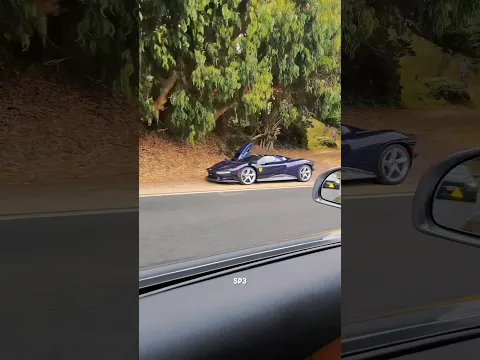 Just driving around during Car Week