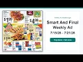 Smart And Final Weekly Ad 26 - 26 Top Deals